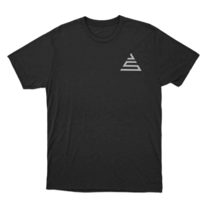 JS Mountain Logo Unisex T Shirt Black
