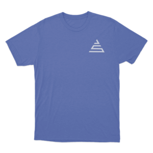 JS Mountain Logo Unisex T Shirt Blue