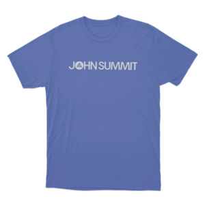 John Summit Logo Unisex T Shirt Blue